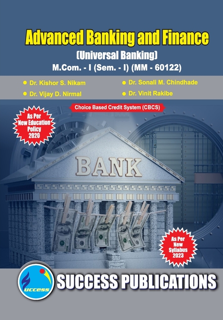 Universal Banking, First Year, M.Com, Sem-I-English