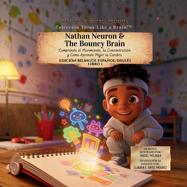 Nathan Neuron and the Bouncy Brain: Comprende el Movimiento, la Concentración y Cómo Aprende Mejor tu Cerebro