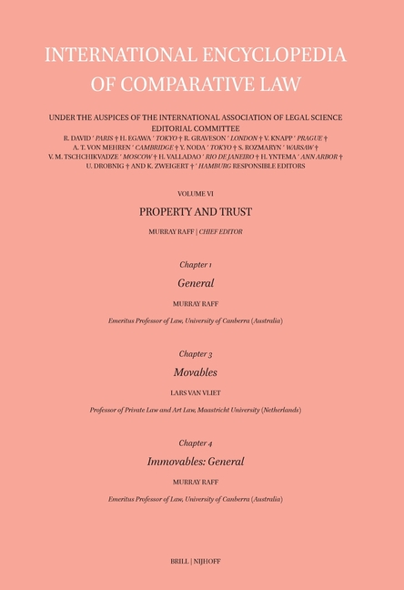 International Encyclopedia of Comparative Law, Instalment 45