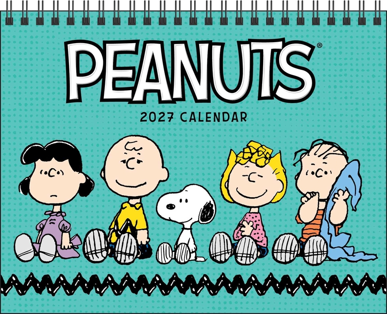 Peanuts(r) 2027 Monthly Desk Calendar