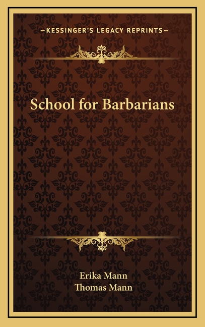 School for Barbarians