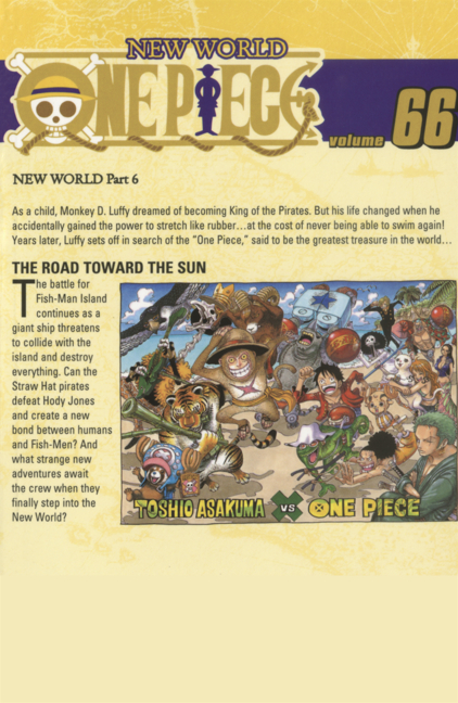 Road Toward the Sun. (One Piece, Vol. 66)
