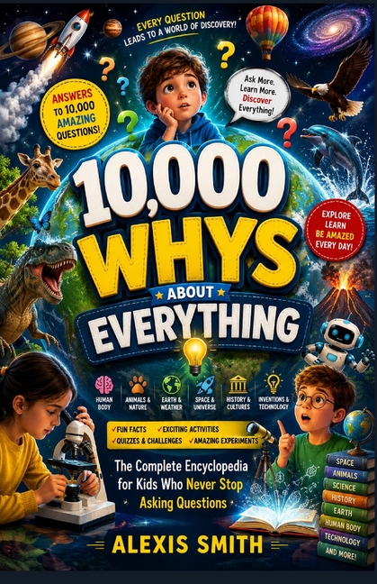 10,000 Whys About Everything: The Complete Encyclopedia for Kids Who Never Stop Asking Questions