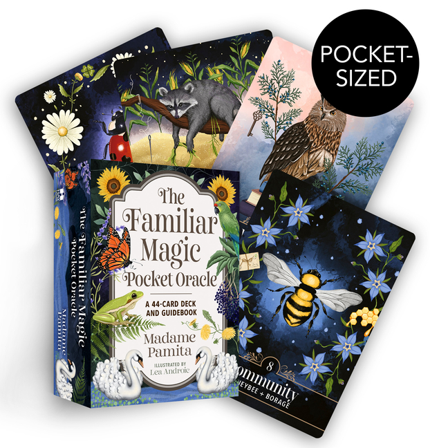 The Familiar Magic Pocket Oracle: A 44-Card Deck and Guidebook