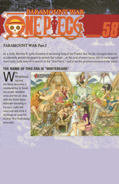 Name of This Era Is Whitebeard. (One Piece, Vol. 58)