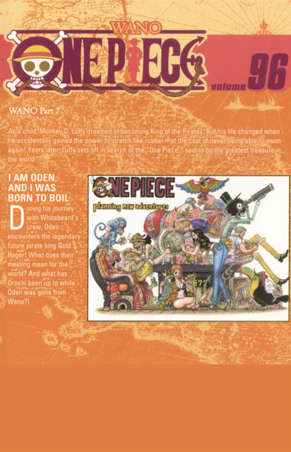 I Am Oden, and I Was Born to Boil. (One Piece, Vol. 96)