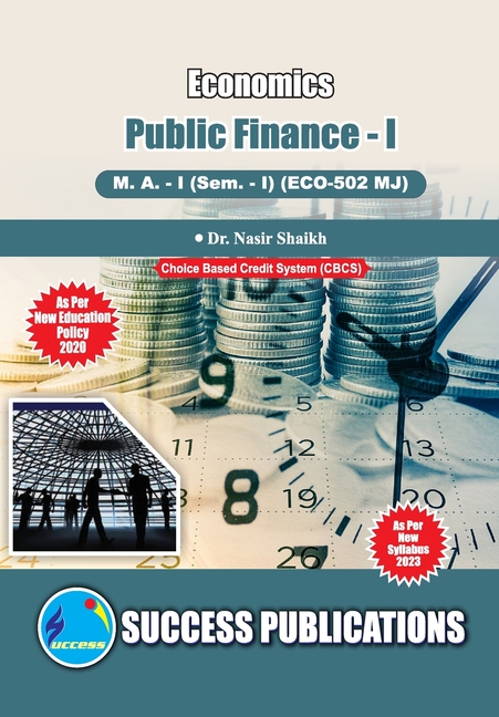 Public Finance - I, First Year, M.A, Sem-I-English
