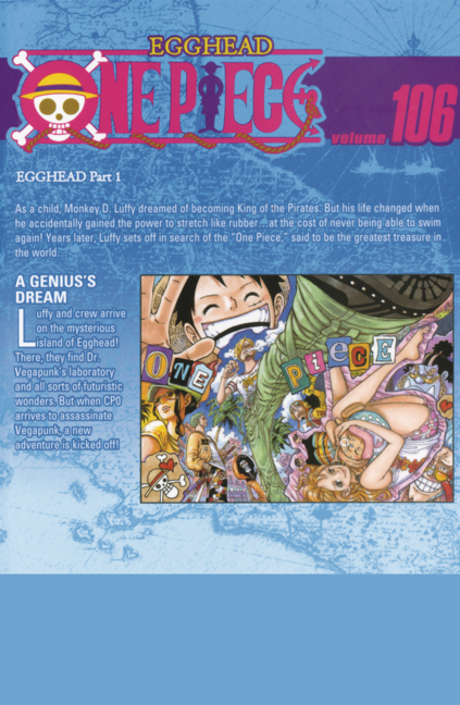 Genius's Dream. (One Piece, Vol. 106)