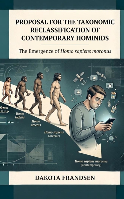 Proposal for the Taxonomic Reclassification of Contemporary Hominids: The Emergence of Homo sapiens moronus