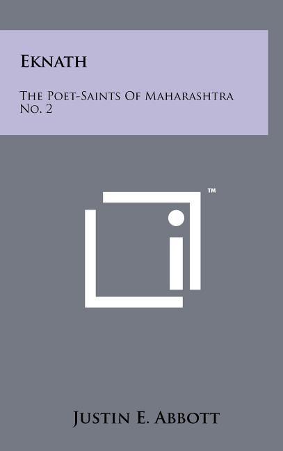 Eknath: The Poet-Saints of Maharashtra No. 2