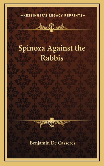 Spinoza Against the Rabbis