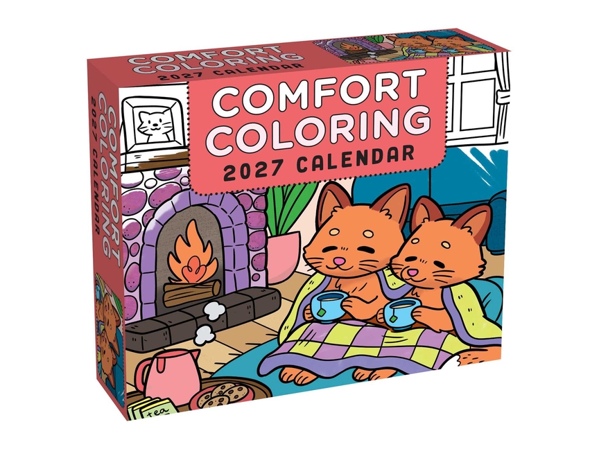 Comfort Coloring 2027 Day-To-Day Calendar