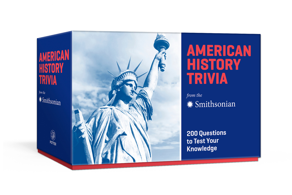 American History Trivia from the Smithsonian: Trivia Cards: 200 Questions to Test Your Knowledge