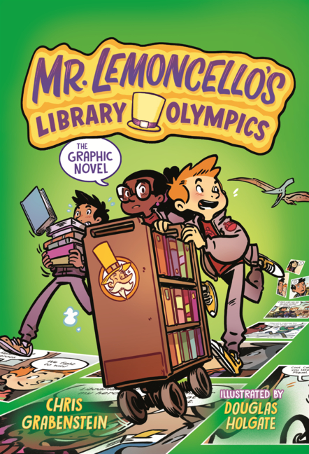 Mr. Lemoncello's Library Olympics, the Graphic Novel