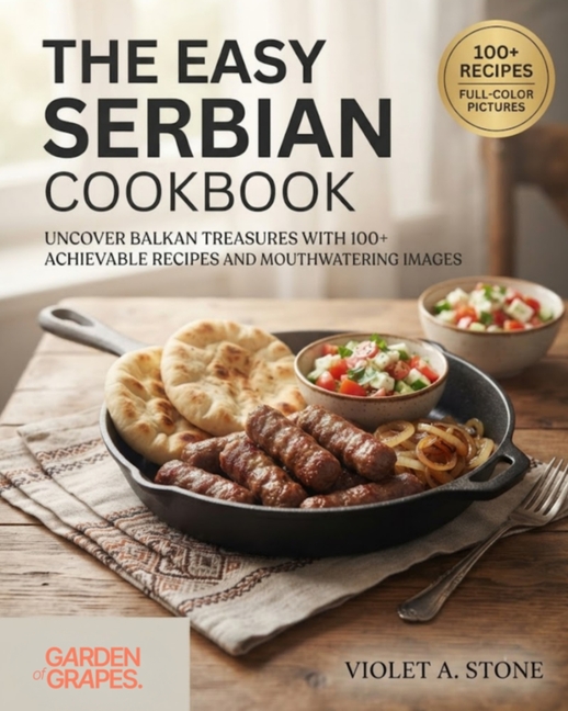 The Easy Serbian Cookbook: Uncover Balkan Treasures with 100+ Achievable Recipes and Mouthwatering Images