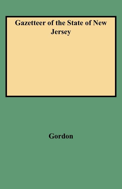 Gazetteer of the State of New Jersey