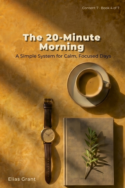 The 20-Minute Morning: A Simple System for Calm, Focused Days