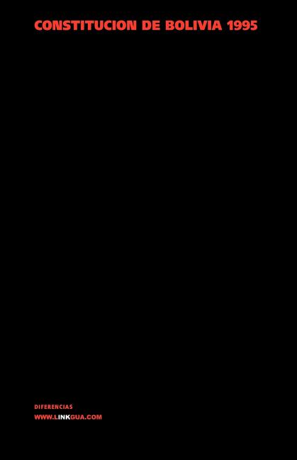 Constitución Política de Bolivia de 1995