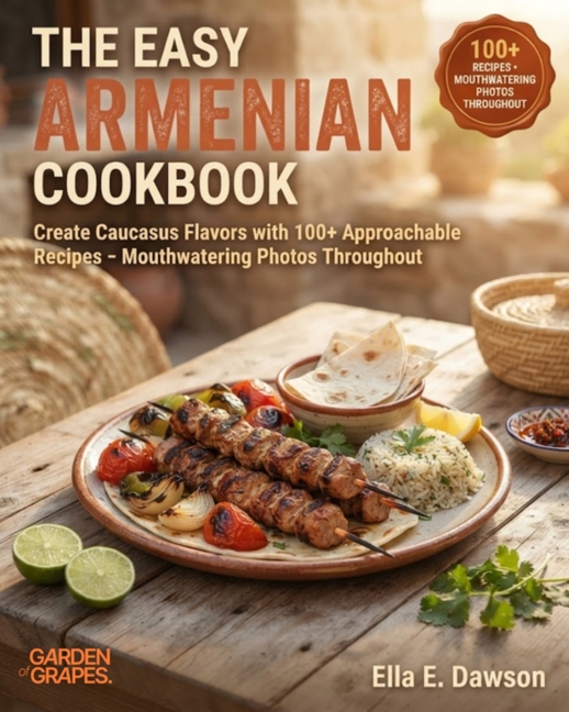 The Easy Armenian Cookbook: Create Caucasus Flavors with 100+ Approachable Recipes - Mouthwatering Photos Throughout