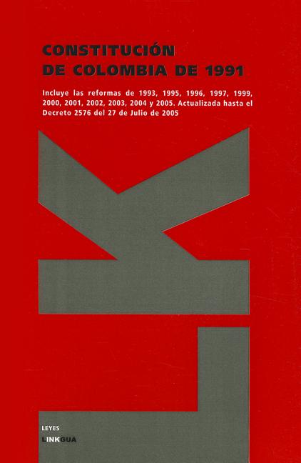 Constitución política de la República de Colombia de 1991
