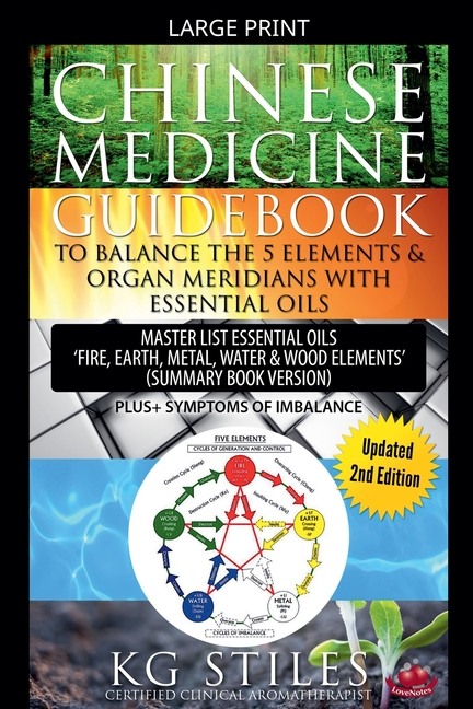 Chinese Medicine Guidebook Balance the 5 Elements & Organ Meridians with Essential Oils (Summary Book Version)