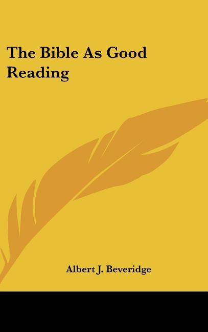 The Bible As Good Reading