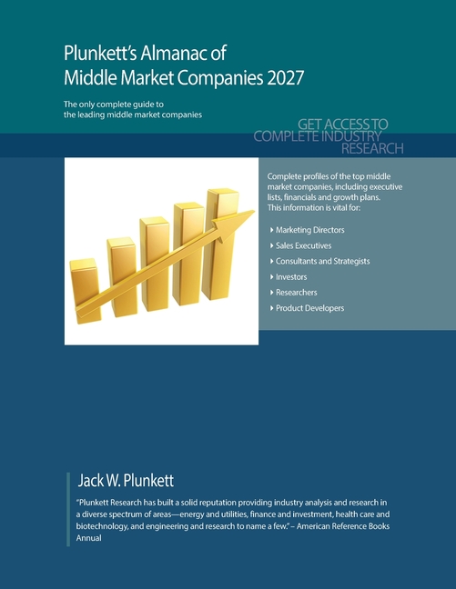 Plunkett's Almanac of Middle Market Companies 2027: Middle Market Industry Market Research, Statistics, Trends and Leading Companies