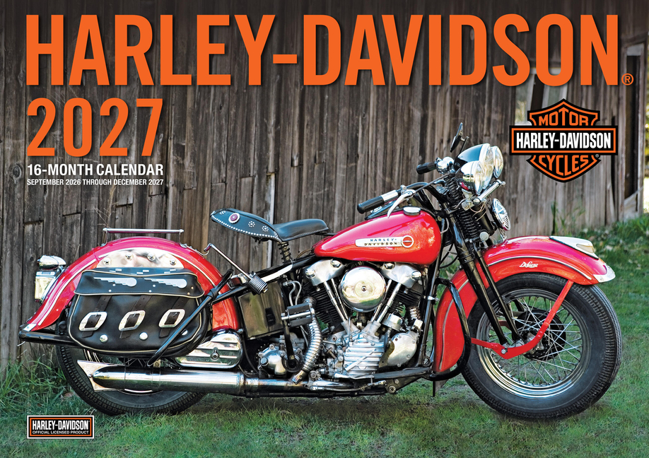 Harley-Davidson 2027 17x12: 16-Month Calendar--September 2026 Through December 2027