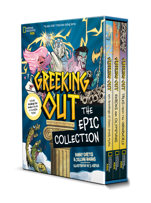 Greeking Out: The Epic Collection (Volumes 1-3, Boxed Set): Greeking Out; Greeking Out: Heroes and Olympians; Greeking Out: Tales from the Underworld
