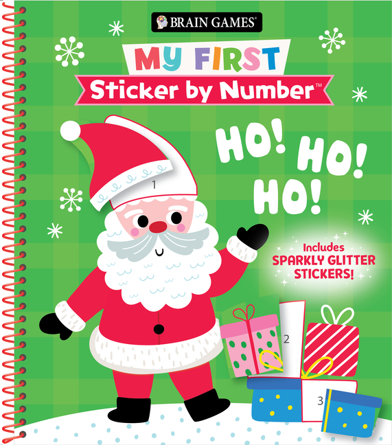 Brain Games - My First Sticker by Number: Christmas