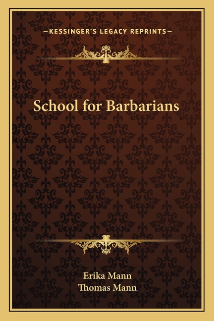 School for Barbarians