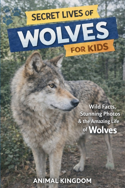 Secret Lives of Wolves for Kids: Wild Facts, Stunning Photos inside the Amazing Secret Daily Life of Wolves for Kids Aged 6-12