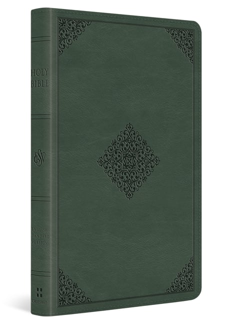 ESV Thinline Bible, Red Letter (Trutone, Quiet Forest, Ornament Design)