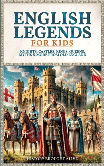 English Legends For Kids: Knights, Castles, Kings, Queens, Myths & More From Old England