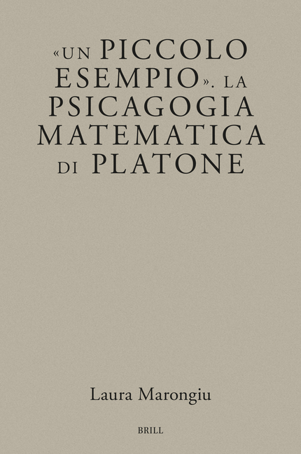 Un piccolo esempio. La psicagogia matematica di Platone