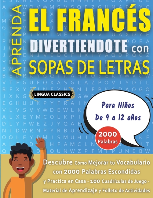 SOPA DE LETRAS CON LETRA GRANDE PARA ADULTOS EN FRANCÉS - Crucigramas Delta - Los Rompecabezas más Grandes del Mercado Para Adultos y Mayores - Busca