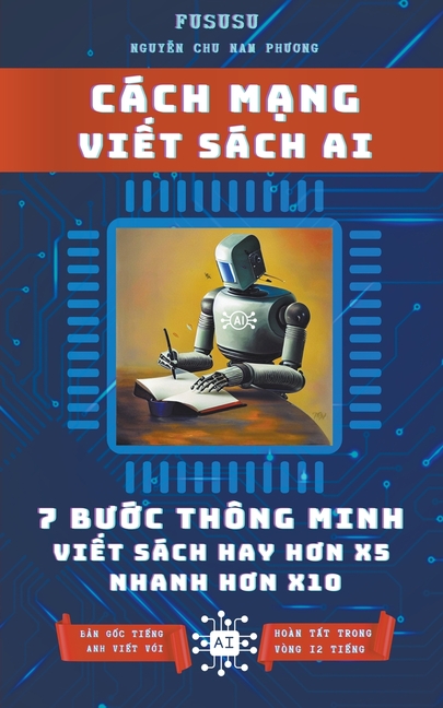 Cách Mạng Viết Sách AI: 7 Bước Thông Minh Viết Sách Hay Hơn x5 Nhanh Hơn X10