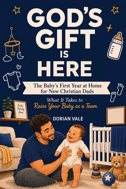 God's Gift is Here! The Baby's First Year at Home for New Christian Dads: What It Takes to Raise Your Baby as a Team