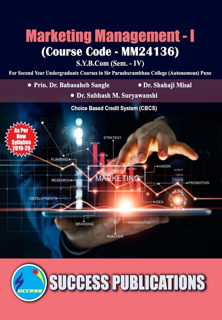 Marketing Management - I(S.Y.B.Com, S.P. College, Sem.-IV)