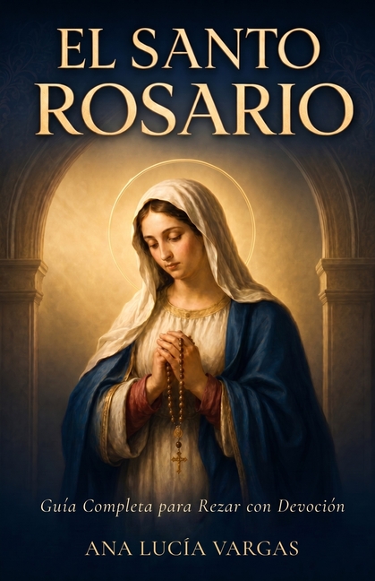 El Santo Rosario: Guía Completa para Rezar con Devoción - Misterios, Promesas, Letanías y Oraciones Tradicionales para la Familia Católica