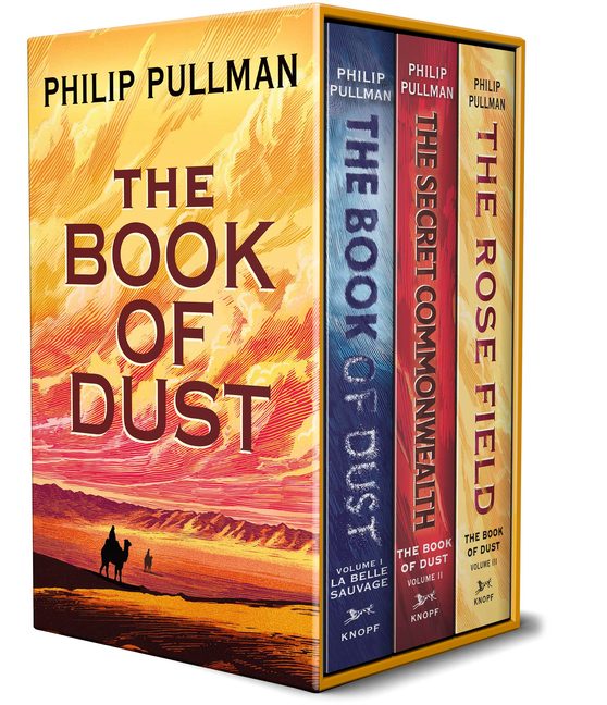 The Book of Dust 3-Book Paperback Boxed Set: La Belle Sauvage; The Secret Commonwealth; The Rose Field