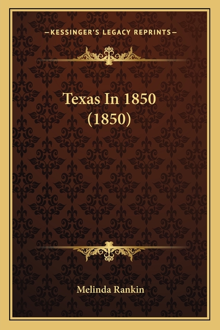 Texas In 1850 (1850)