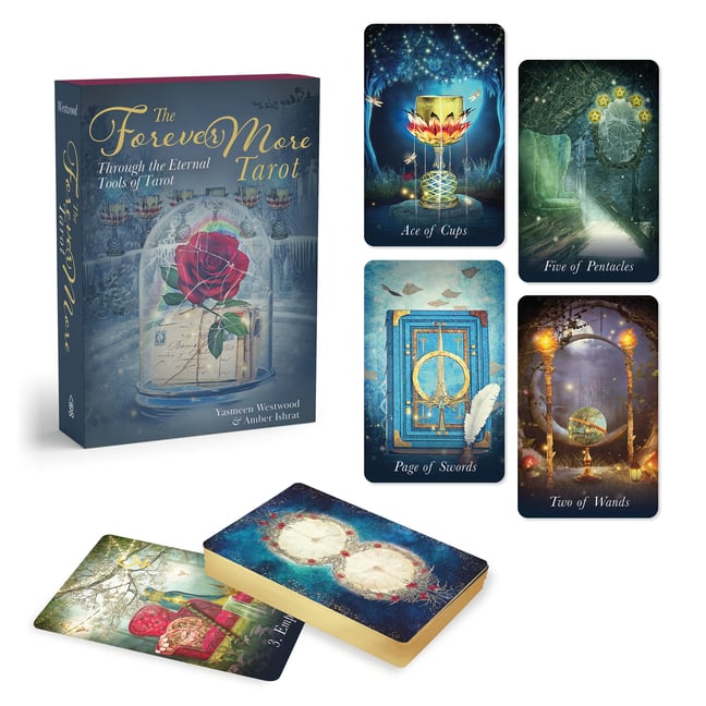 The Forevermore Tarot: Through the Eternal Tools of Tarot (Tarot Deck and Guide Book, Box Set)