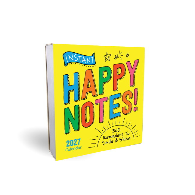 2027 Instant Happy Notes Boxed Calendar: 365 Reminders to Smile and Shine!