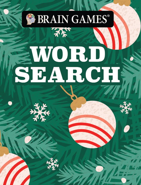 Brain Games - Take-Along - Christmas Word Search (Trim the Tree Design)