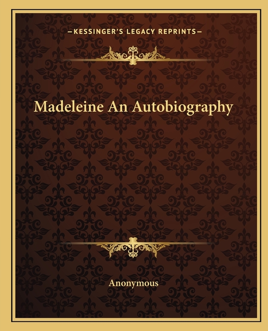 Madeleine An Autobiography