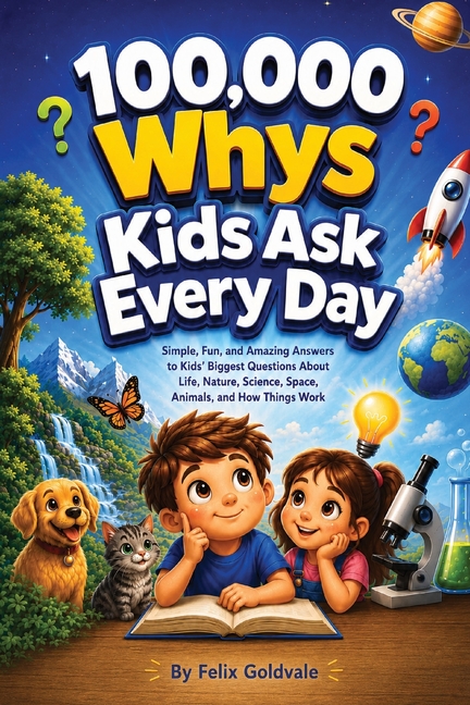 100,000 Whys Kids Ask Every Day: Simple, Fun, and Amazing Answers to Kids' Biggest Questions About Life, Nature, Science, Space, Animals, and How Thin