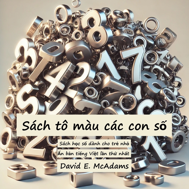 Sách tô màu các con số: Sách học số dành cho trẻ nhỏ