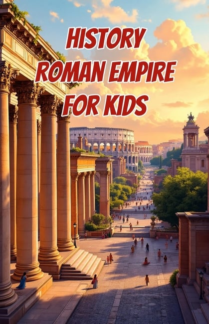 History Roman Empire for Kids: Ancient Rome from Republic to Fall - Emperors, Legions, Engineering, Daily Life and Lasting Legacy
