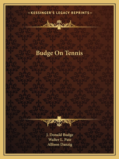 Budge On Tennis